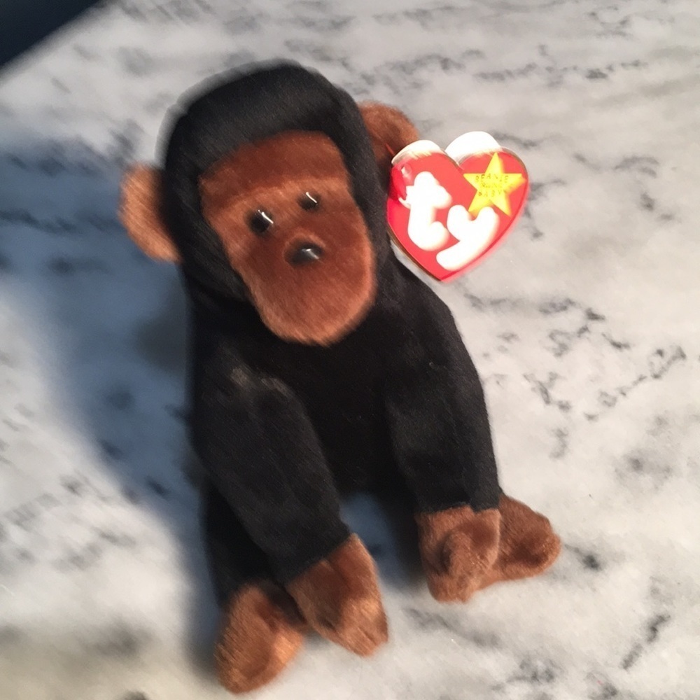😂Ty Beanie babies, Congo the gorilla (4160)